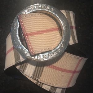 Bisexual Burberry Belt